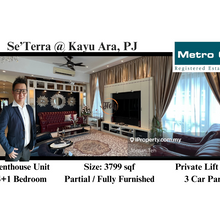 Penthouse with tastefully renovated Unit @ Se'terra