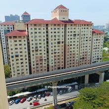 Walking distance to LRT,Partly furnished