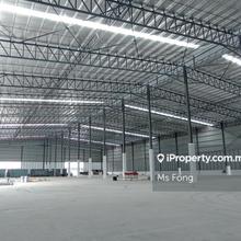 Detached Factory with Huge Land For Sale