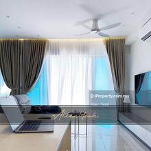 Waterside residence 1270sqft, brand new renovation, corner, gelugor