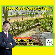 Bayou Creek Leisure Farm @ Gelang Patah 2 Storey Town House For Sale