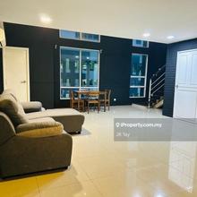 Duplex 1026sf Almost fully furnish Arte Subang West Sek 13 Shah Alam