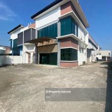 Kempas Utama Light Industry 1.5 Storey Cluster Factory