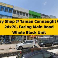 Main Road, 3 Storey Shop, High Populations area
