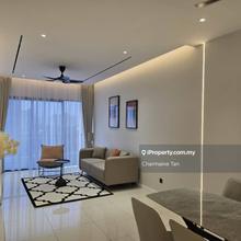 Newly reno furnished Duta Park low floor balcony facing Tun Razak