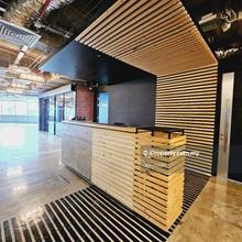 Fully Furnished Office, Near to MRT & LRT
