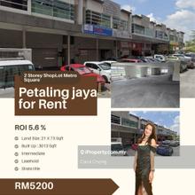 2 Storey Shop  Pusat Perdagangan Metro Square For Rent