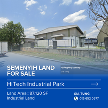Semenyih Hi Tech 1.98 acre Industrial / Agri Land 30-45psf Very Cheap