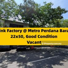 Sri Edaran, Metro Perdana Barat, 1100sqft, 1.5 Storey Link Factory