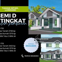 Rumah Semi-D untuk Dijual @ Lundang, Kota Bharu