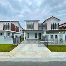 For Sale Double Storey Semi D Cluster Alam Sari, Bangi (Type Caressa)