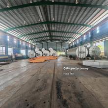 Sungai Kapar Indah Factory For Rent, Suitable heavy duty manufacturing