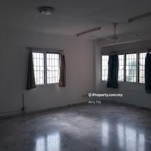 Aman Puri Apartment Basic condition vacant now Corner unit