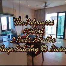 2 bed with balcony face facilities rare find citta mall ara damansara