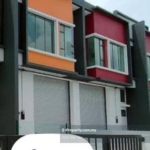 New 1.5 Storey End lot factory at Batu Berendam for Rent 