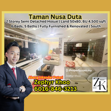 Taman Nusa Duta @ Iskandar Puteri Double Storey Semi Detached House