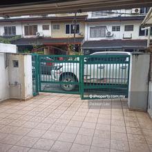 Terrace house at Taman Sri Sinar