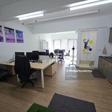 Sunway Geo office suite v vinyl floor, pantry cabinet, lightings 