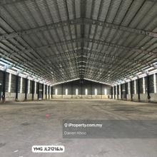 Telok Gong , Factory Warehouse port klang with 600amp , 51100sqft