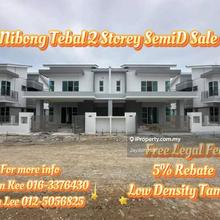 Nibong Tebal 2 Storey Semi D Sale near Merbok Jawi Nuri Emas