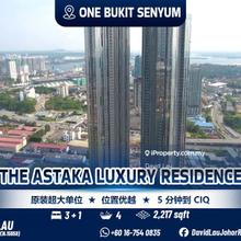 The Astaka Residence High Floor 4 Bedrooms 4 Bathrooms Bare Unit