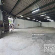 Corner Lot Bukit Kemuning Single Storey Factory for rent