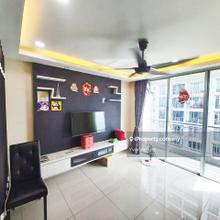 D'ambience, Pemas Jaya, 2 bedrooms, Partial furnished, gng