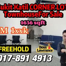 Bukit Katil Freehold Corner Lot Ground Floor Townhouse For Sale
