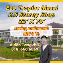 Eco Tropics Masai Double Storey Shop Lot with rental income