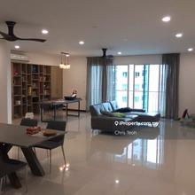 High floor furnished unit with sea view & Penang Bridge view!
