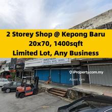 Intermediate Kepong Baru, 2 Storey Shop