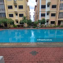 Freehold Ipoh town Rayaria Condo with furnished for sale