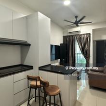 Fully Furnished 2 Bedrooms 1 Bathroom 1 Car Park, Near LRT MRT, PJ
