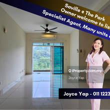 Partly furnished for sale facing forest view! good condition!