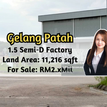 Alam Jaya Business Park, 1.5 Semi-D Factory, Land Area: 11,216 sqft