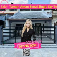 Senai Taman Aman Renovated Single Storey Terrace 3bed Can Full Loan
