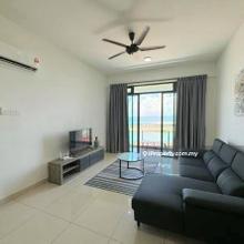 Fully furnished rare unit available now