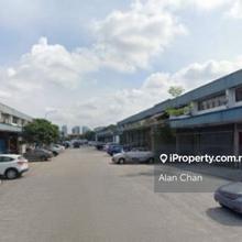 Taman perindustrian subang, single storey link factory, usj