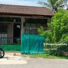 End Lot With Land Single Storey Terrace Town Area Taman Keladi