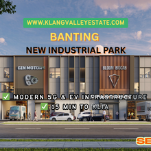 Banting New Modern Factory, 15 minutes to KLIA, with 5-G & E V Infra