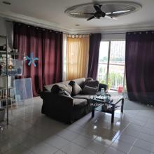 Partial furnished,face north greenery,3r2b,1cp,non bumi,well maintain