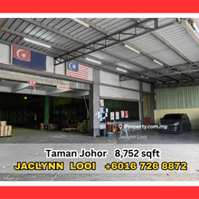 Taman Johor 1.5 Storey Semi - Detached Factory Corner