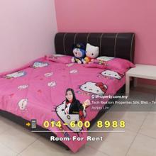 Room For Rent, Furnished and Car Park, only for Chinese Malaysian