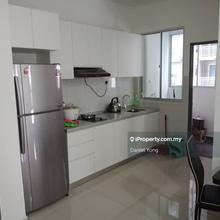 Tampoi The Aliff Service Apartment Studio Corner Unit Fully Furnished