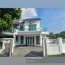 S2 Heights Double Storey Corner Lot Fully Furnish For Rent 