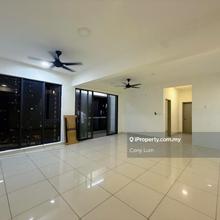Partially furnished comes with lightning, fans, curtain, water heater