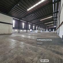 Telok Panglima Garang Semi-D Factory Warehouse