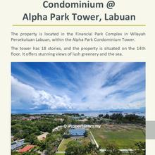 Three (3) Bedroom Condominium @  Alpha Park Tower, Labuan