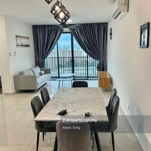 Aratre beside lrt and mall 2r2b fully furnished brand new unit