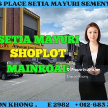 Mainroad frontage shop at Setia Mayuri Baris Place Broga